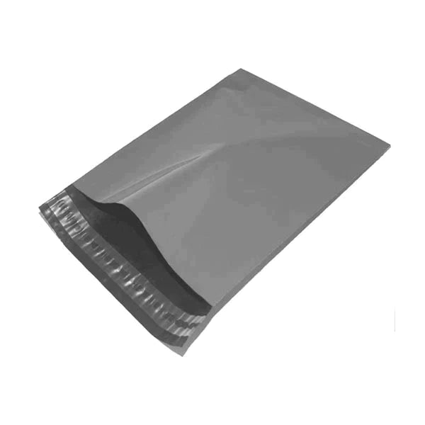 Strong Grey Postage Poly Mailing Bags 16"x21" - 40.5x53.3cm